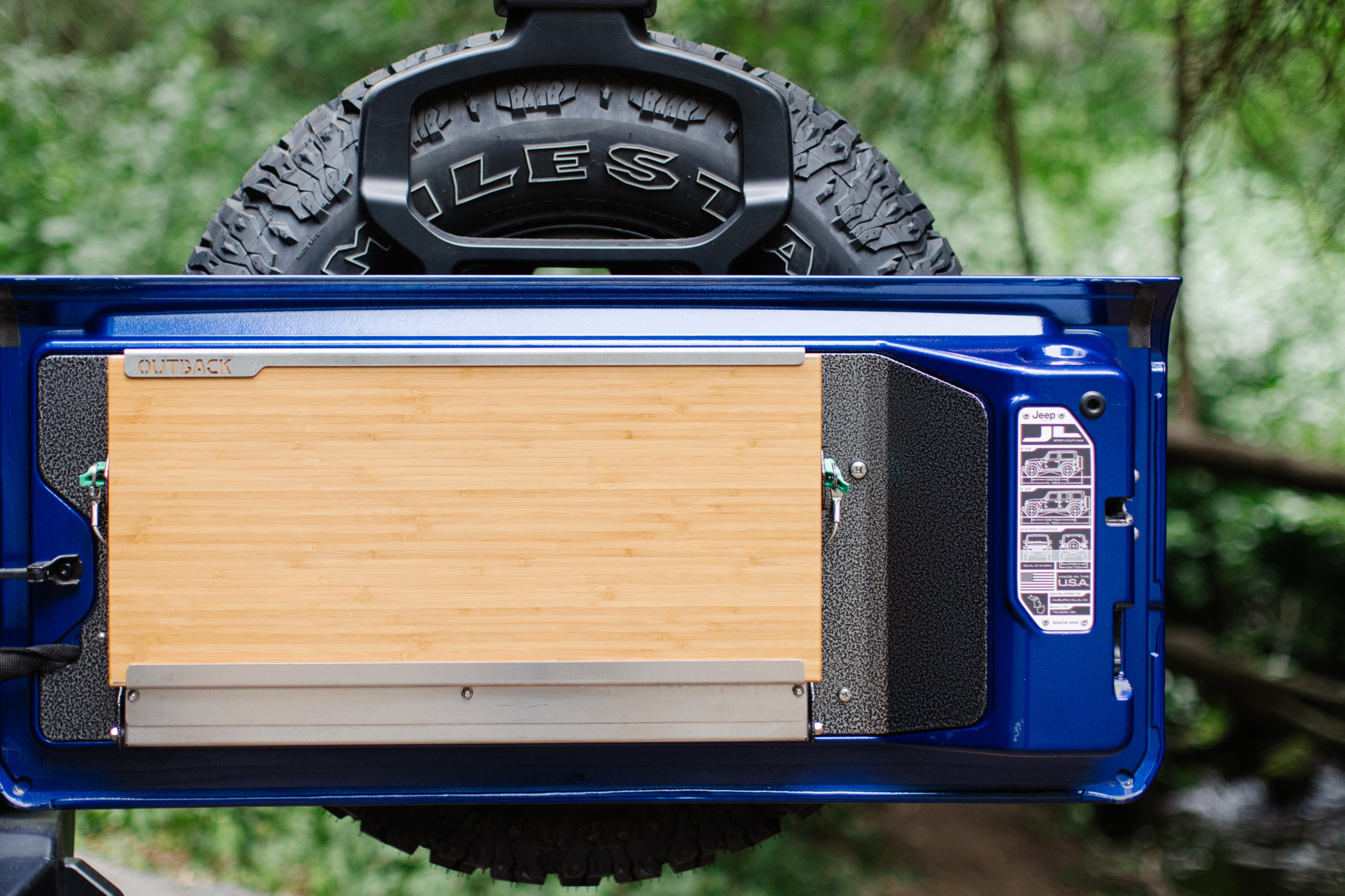 Jeep Wrangler JL Trailgater Tailgate Table (2018-Present